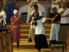 The Liturgical Dance Ministry "praisent" during Black History month.