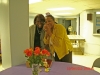 Pastor Donna Warren of Victory Worship and Co-pastor Sharon Cheek look like they have a secret!